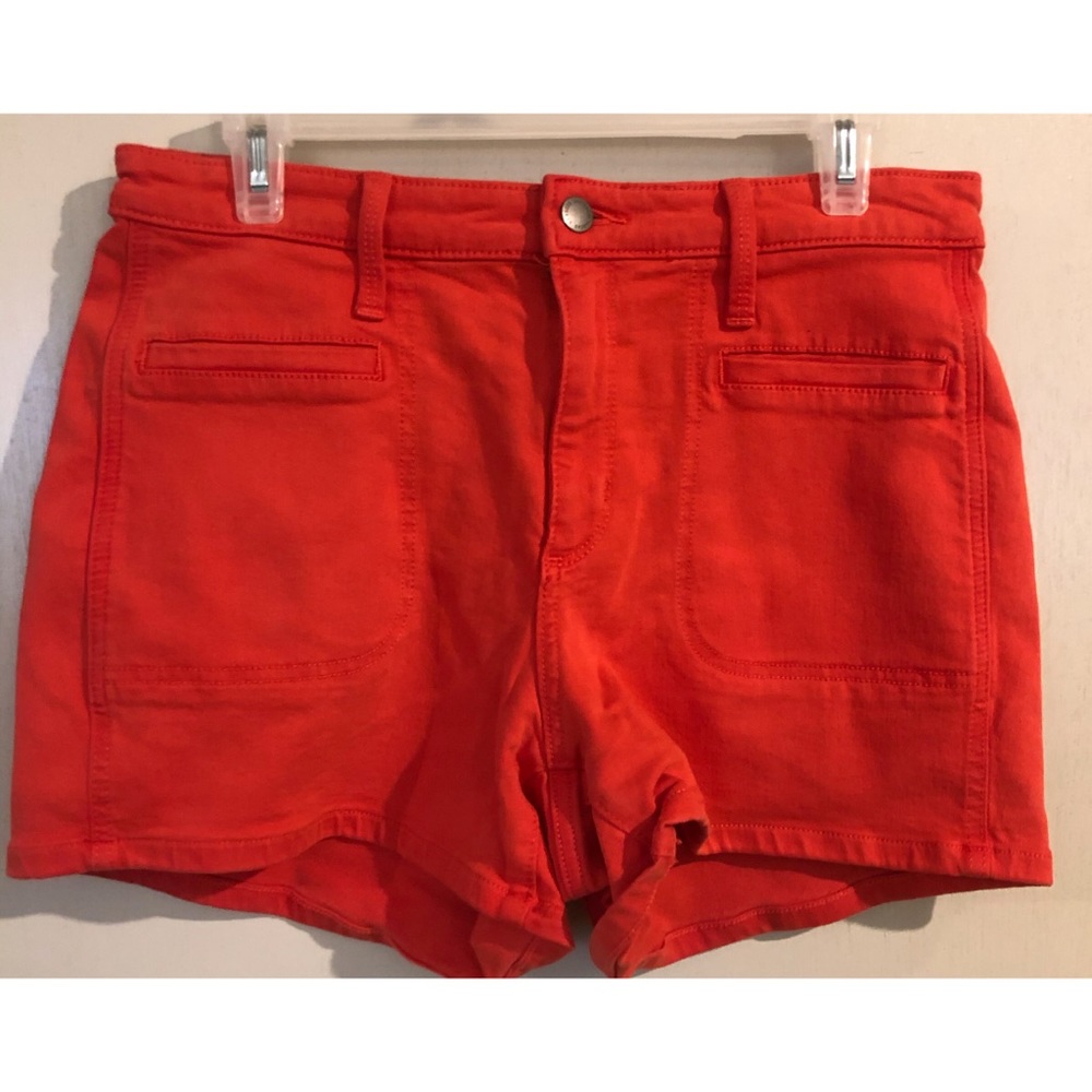 Red shorts